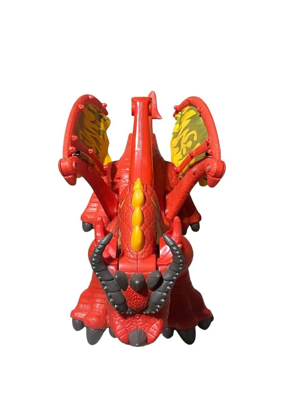 Fisher Price IMAGINEXT Red Winged Eagle Talon Castle Dragon w Sounds WORKS GREAT